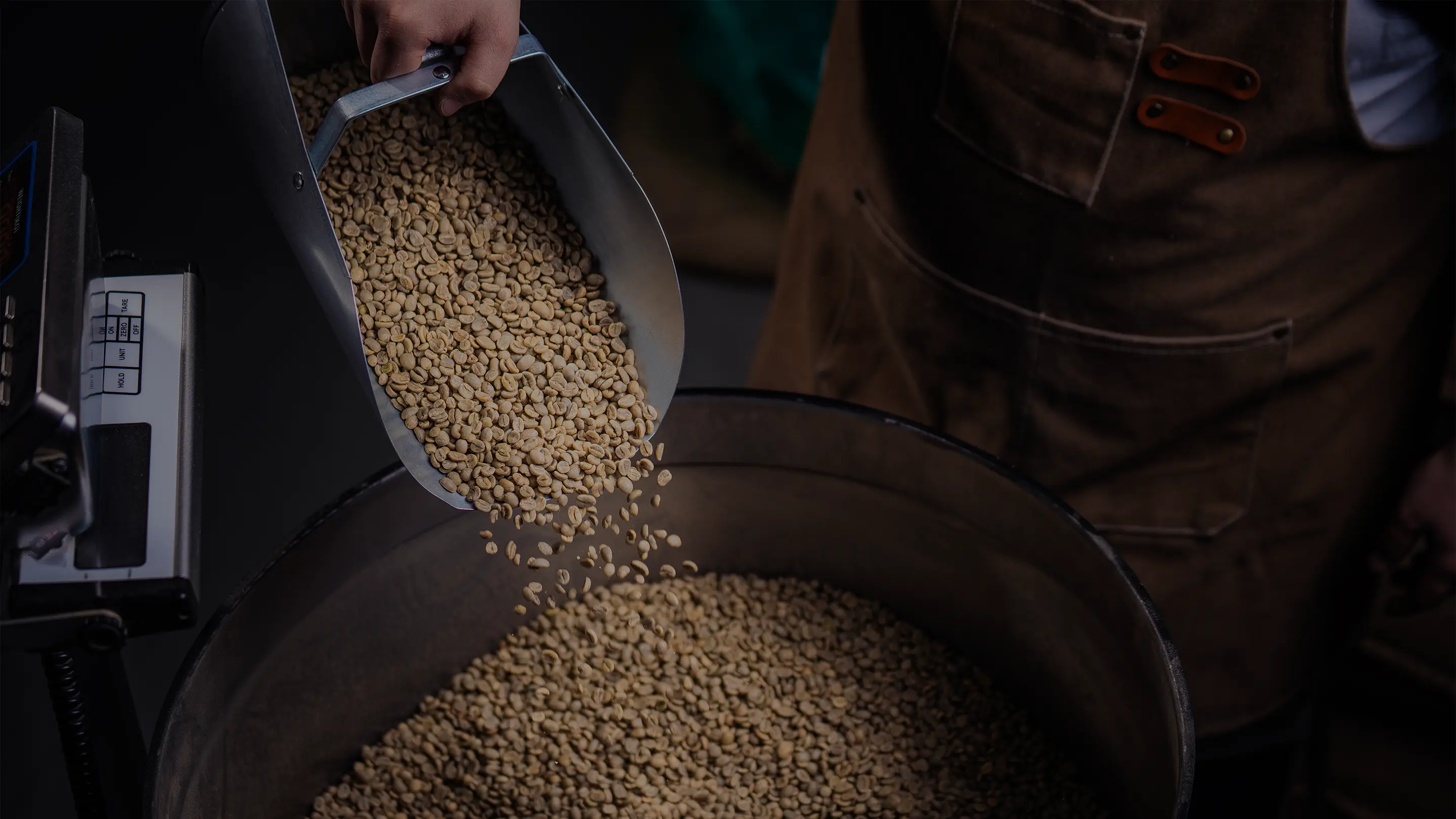 Coffee roasting factory (dimmed)